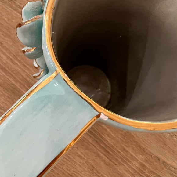 Studio b by Magenta decorative blue ceramic pitcher - Picture 9 of 10